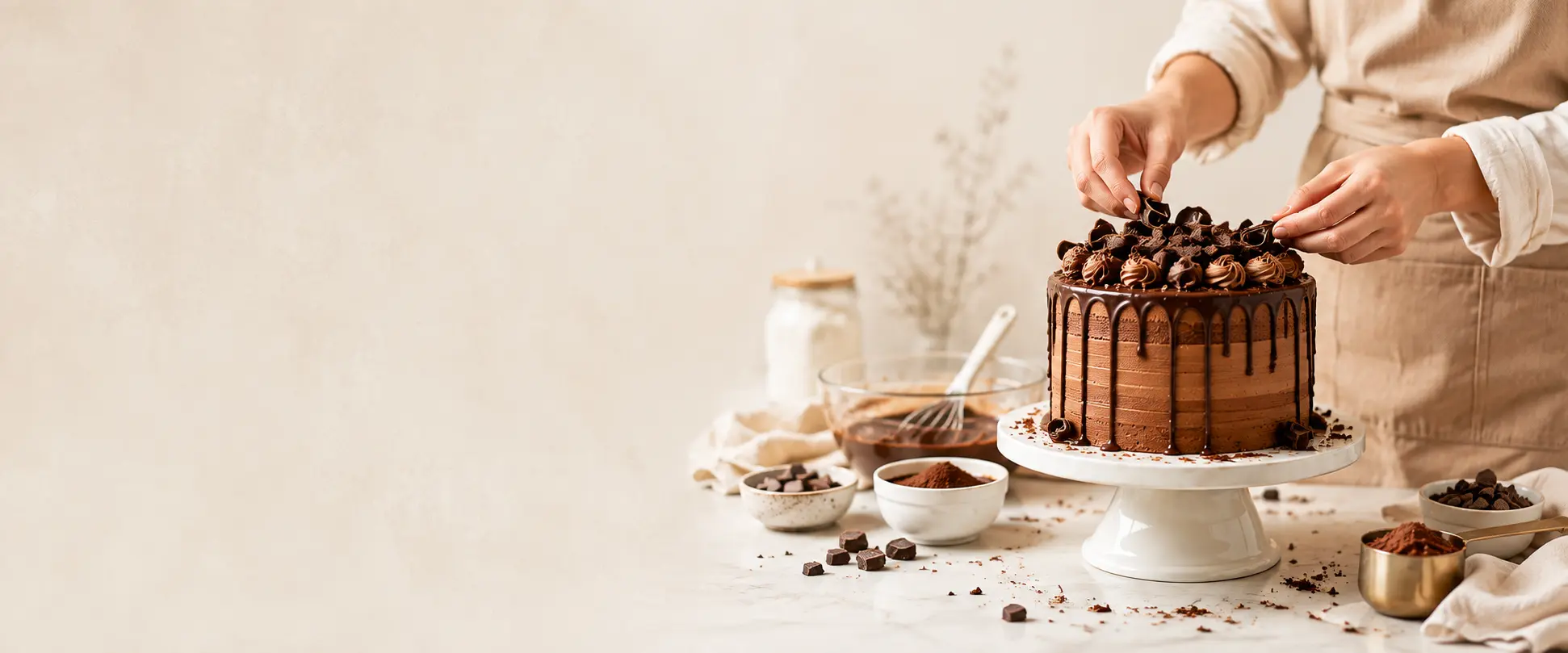 Luxury chocolate cake